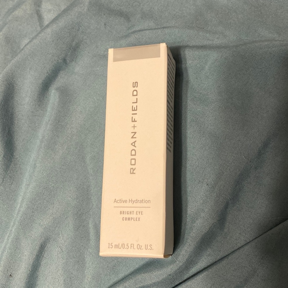 Rodan and fields active hydration. Bright eye complex.
